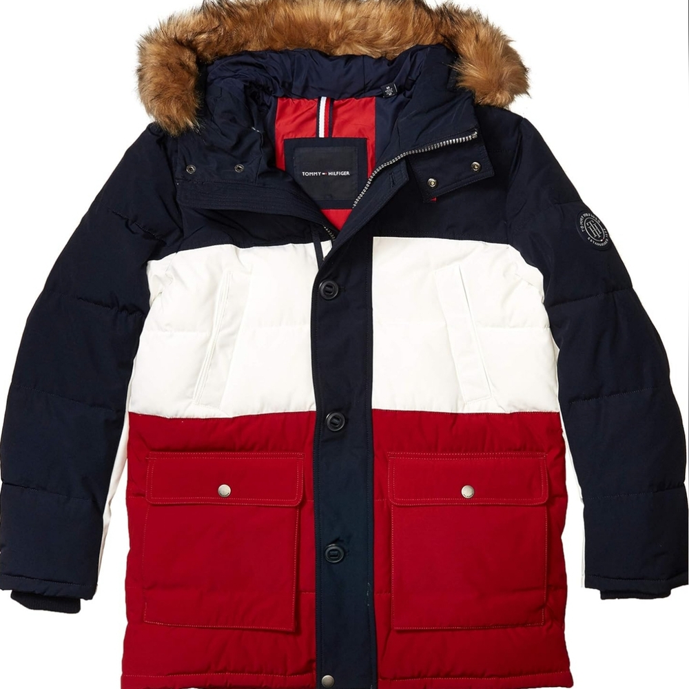 Tommy Hilfiger Men's Arctic Cloth Heavyweight Performance Parka Down Alternative